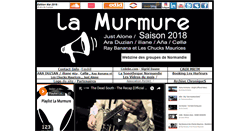Desktop Screenshot of lamurmure.fr