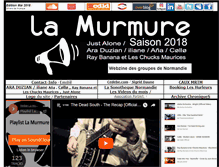 Tablet Screenshot of lamurmure.fr